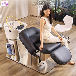 <strong>Portable</strong> Electric Adjustable Lift <strong>Shampoo</strong> Bowl <strong>Sink</strong> Hydrotherapy Massage Bed <strong>Shampoo</strong> Massage Chair for Spa Use Salon Furniture - Product Image 3