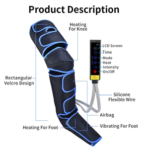 OEM ODM Sistema de terapia de presión de relajación máquina de recuperación botas pie pantorrilla compresión de aire masajeador de piernas - Product Image 2