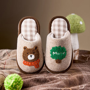 Automne hiver Premium enfants neige coton pour pantoufles haut Tube semelle souple épaissi doublé polaire antidérapant <span class=keywords><strong>EVA</strong></span> chaud en gros - Product Image 5