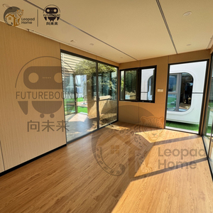 Cápsula Espacial Prefabricada de Acero de Lujo Moderna con Muebles - Unidad Portátil para Uso en Exteriores y Bares Domésticos, Vivienda Modular Premium - Product Image 4