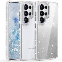 Coque de téléphone magnétique avec béquille pour 15 Pro Max, nouveau design animalier en strass, protection intégrale TPU+PC 360° UV