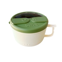 304 Stainless Steel Instant Noodle Bowl Spoon Thermal Insulated Portable Bento Box Student Fast Food Cup Tableware Lunch Box
