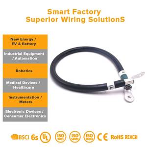 Гибридный аккумуляторный солнечный энергетический кабельный жгут с разъемом JST-XH для автомобилей, мотоциклов и фотоэлектрических систем хранения энергии (нейлон) - Product Image 3