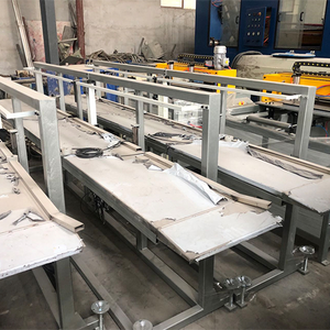 Panneau de profil de cadre de porte de fenêtre en PVC WPC utilisé faisant la machine/ligne de production - Product Image 3