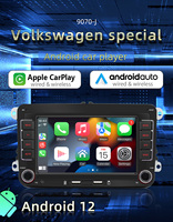 Pantalla Navegadora de 7 Pulgadas para Consola Central de Auto con GPS Integrado, TV, Android Auto, CarPlay Inalámbrico y Reproductor Multimedia