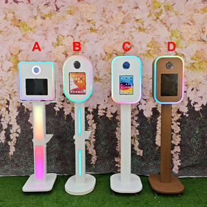 Photomaton portable pour iPad et appareil photo reflex numérique avec imprimante, support, lumière RGB et ventilateur <span class=keywords><strong>de</strong></span> refroidissement intégré – Machine <span class=keywords><strong>de</strong></span> photomaton pour mariage - Product Image 6