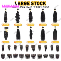 Extensions de cheveux humains vierges bruts bouclés birmans, qualité 12A, super double drawn, coupe pixie, cuticules alignées, vente chaude