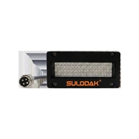 SULODAK 240 W Lampu Pengering Tinta Printer Flatbed LED UV 395nm Daya Tinggi 100MM yang Baru Ditingkatkan, Cahaya Biru Ungu
