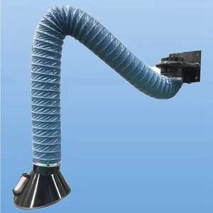 Bras d'extraction <span class=keywords><strong>de</strong></span> fumée flexible résistant aux hautes températures avec capot d'aspiration - Product Image 2