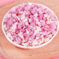 Guoyue Gevriesdroogd Roze Fruit Stukjes Gefriergetrocknete Honigpfirsich Lyofilizovane In Blokjes Gesneden Gevriesdroogde Honing Perzikkorrels