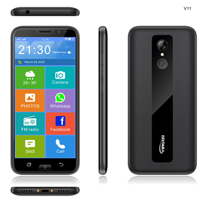 5.5 pouces facile à utiliser simple UI BIG FONTS écran tactile 2000mAh batterie débloquée 4G Android téléphone smartphone pour téléphone 4g <span class=keywords><strong>senior</strong></span> - Product Image 1