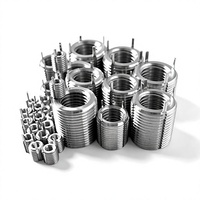 Helicoil-Gewindereparatur-Set mit Schlüsselverschluss M6-M12, Edelstahl 304, Festigkeitsklasse 8.8, ISO-zertifizierte Gewindeeinsätze für Beschädigte Gewinde, DIY
