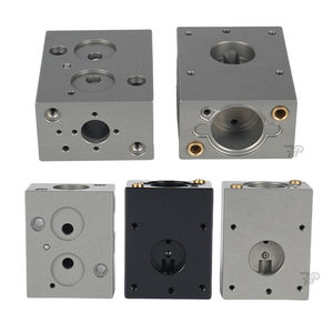 Blocco collettore multifunzionale 3/8 valvola idraulica ad alta precisione in alluminio per lavorazione CNC - Product Image 1
