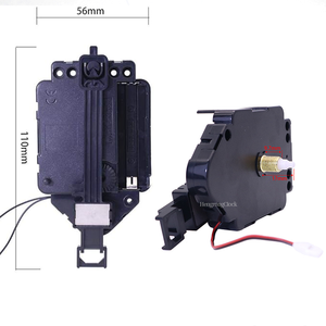 Mouvement d'horloge à pendule avec <span class=keywords><strong>carillon</strong></span> et boîte à musique, kit de mouvement d'horloge de haute qualité, adapté aux horloges murales DIY, compatible avec les cadrans de 250 mm - Product Image 2