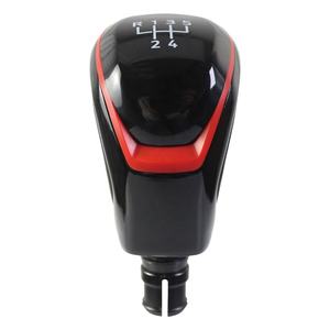 Nouveau pommeau de levier de vitesses noir et rouge pour VW MK8 Jetta Caddy Polo Tiguan <span class=keywords><strong>Taigo</strong></span> Tarraco, cadre chromé, pommeau de levier de vitesses pour <span class=keywords><strong>Golf</strong></span> 8 5 6 vitesses - Product Image 5