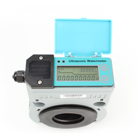 SENTEC, tipo de tarjeta de riego agrícola, medidor de agua ultrasónico, reloj de flujo de agua ultrasónico de lectura remota digital de 2"