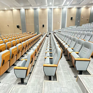Promotion du fabricant : Chaises d'auditorium universitaires avec tableau d'écriture – Design moderne en <span class=keywords><strong>bois</strong></span> pour l'école, le bureau à domicile et le cinéma - Product Image 4