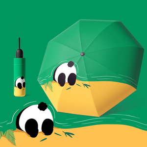 Nouveau parapluie manuel imperméable en nylon 190T à 8 baleines de 21 pouces pour enfants, étudiants, cadeau scolaire, soleil et pluie - Product Image 3