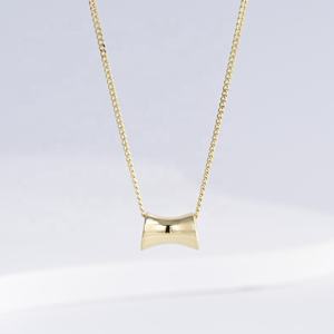 สร้อยคอเงินแท้ 925 ชุบทองรูปดอกไม้ ราคาโรงงาน ขายส่ง สไตล์เกาหลี สร้อยคอจี้รูปหัวใจสำหรับคุณแม่ - Product Image 4