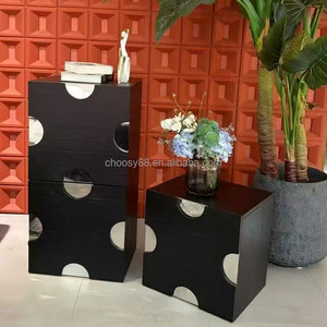 Aparador de madera antiguo francés de mediados de siglo para el hogar, oficina, bloque de Hotel, módulo de almacenamiento, <span class=keywords><strong>cocina</strong></span>, muebles de sala de estar - Product Image 2