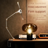 Support de téléphone et tablette Boneruy Lazy Stand, support de bureau, support de tableau de bord, support de chevet, cantilever réglable, en alliage d'aluminium, pour tablettes de 10 à 12 pouces