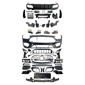 Nuevo Kit de Carrocería Completo C63 AMG de Alta Calidad para Benz Clase C W206, Parachoques Delantero, Difusor Trasero, Tubo de Escape, Rejilla, Splitter - Instalación con Tornillos - Product Image 1