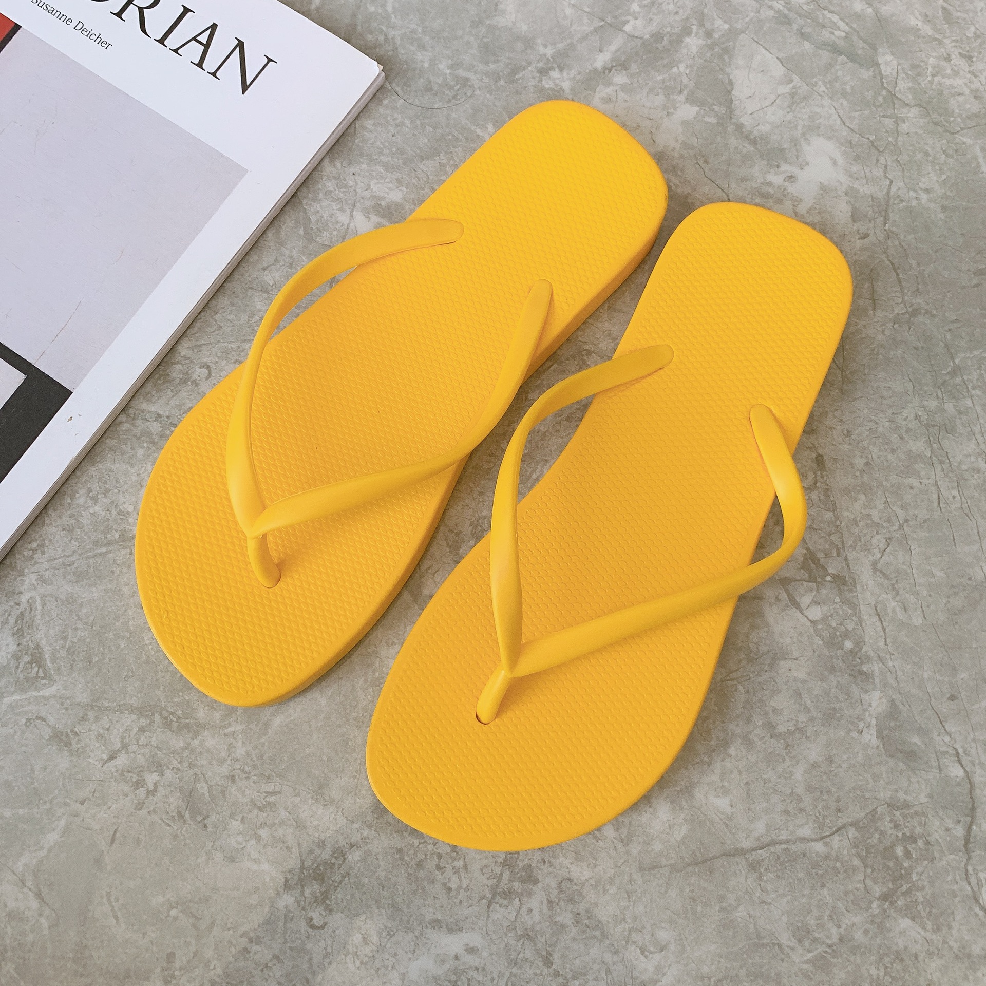 Custom Logo Girls Flip-flops Slippers Summer Beach Sublimation Flip Flop Blanks