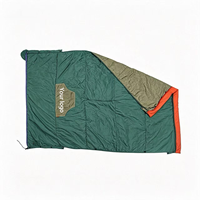 Couverture isolante synthétique - Couette de camping 3-en-1, poncho et couverture de hamac |   Couverture thermique d'extérieur légère et pliable