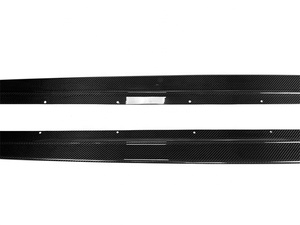 G80 M3 fibra di carbonio a secco R44 minigonne laterali per BMW G80 M3 allungamento laterale piatto G82 G83 2021 + - Product Image 5