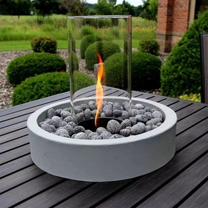 Boules de lave noire rondes, pierre <span class=keywords><strong>volcanique</strong></span> de basalte pour la décoration - Product Image 3