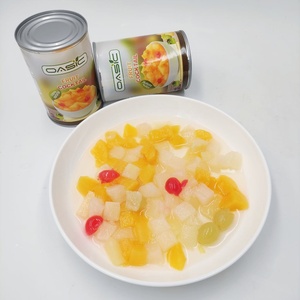 Hot Sale Tropical Healthy Pineapple Peach Grapefruit <strong>Cherry</strong> <strong>Syrup</strong> Preserved 100% Fresh Canned Fruit Cocktail - Product Image 5