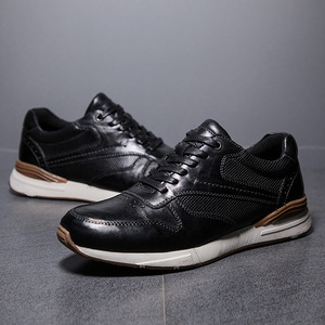 <span class=keywords><strong>Chaussures</strong></span> <span class=keywords><strong>de</strong></span> sport en cuir pour hommes, personnalisables avec logo OEM, style course et marche, tendance et originales, pour petites commandes, <span class=keywords><strong>fabricant</strong></span> <span class=keywords><strong>de</strong></span> <span class=keywords><strong>chaussures</strong></span> <span class=keywords><strong>de</strong></span> marche originales - Product Image 2