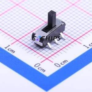 K3-2235S-L1 Slide Switch SMD Switch Double Pole Double Throw Rectangle Pin Header Gull Wing Type 9mm - Product Image 1