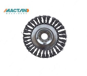 Cepillo de alambre de acero para eliminación de óxido, herramientas de corte, cabezal para desbrozadora, cepillo para maleza, herramientas de jardín - Product Image 3