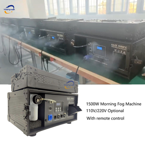 Nuova Macchina del Fumo da 1500W per Effetti Scenici, Adatta per DJ, Discoteche, Feste, Matrimoni, Concerti, Bar, Natale, con Controllo Remoto DMX - Product Image 6