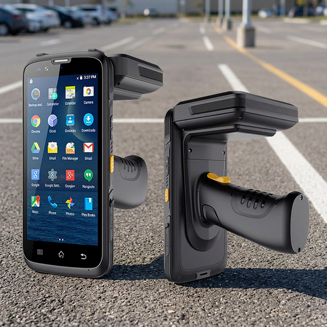 5 Inch PDA Rugged Android Smart Terminal 2D Barcode Scanner with WIFI BT High Quality Mobile Industrial RFID