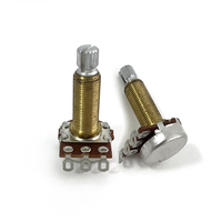 Potensiometer Linear Instrumen Gitar Berkualitas Tinggi CTS Same Copper Handle, Potensiometer Putar Kontrol Volume Cone 250k 500k