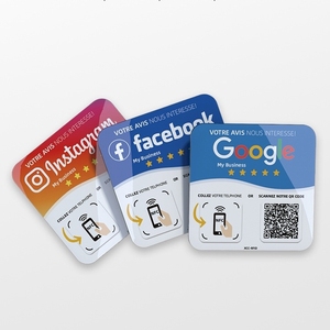 <span class=keywords><strong>Carte</strong></span> <span class=keywords><strong>de</strong></span> <span class=keywords><strong>visite</strong></span> miniature en acrylique NFC RFID étanche avec puce personnalisée pour paiement et évaluation d'hôtel - Product Image 5