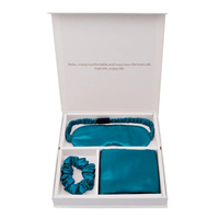 Ensemble de proposition de demoiselle d'honneur magnétique personnalisé boîte d'emballage doublure en soie de la mariée boîte accessoires de sommeil en soie de luxe boîte-cadeau