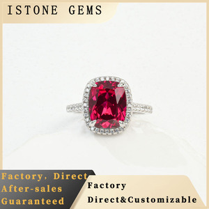 แหวนเงินแท้ S925 ประดับทับทิม ดีไซน์คลาสสิกมีสไตล์ - Product Image 5