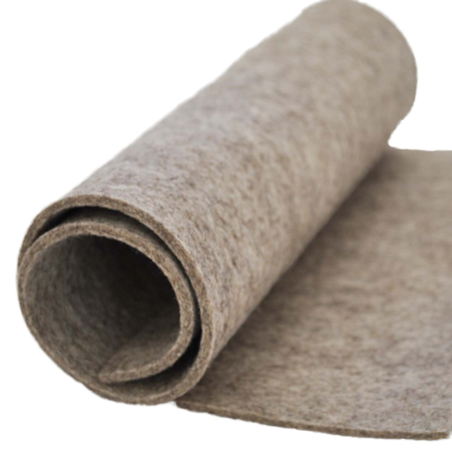 3-5MM 100% Wool Fabric Car Interior Lining Carpet Nonwoven Felt for Car Roof
