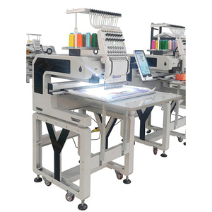 Nueva Máquina de Bordar Computarizada Gensen de Una Cabeza, Totalmente Automática, de Alta Precisión, con 12/15 Agujas, Engranaje de Rodamiento de 1200 RPM, 2 Años de Garantía - Product Image 2