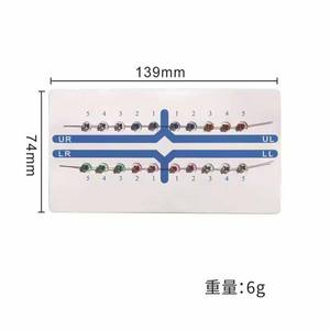 Bretelle materiali da laboratorio odontoiatrico alla moda staffe ortodontiche per denti e sostegni per decorazione bretelle alla moda - Product Image 3