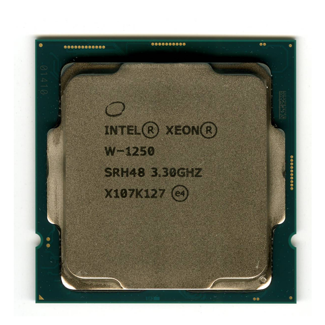 CPU Intel Xeon W-1250 Processor (12M Cache, up to 4.70 GHz) FC-LGA14C CM8070104379507 BX80701W1250 SRH48 CPU W-1250