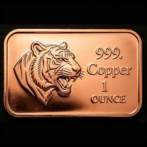 Monedas de Cobre con Logotipo 3D en Relieve, Precio de Fábrica, Monedas de Cobre Puro 999 de 1oz, Barras de Cobre Rectangulares de Alto Relieve - Product Image 4