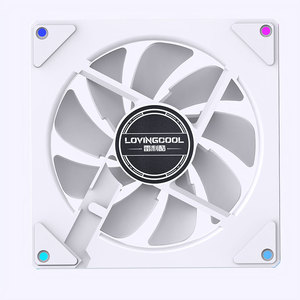 Lovingocool Nhà Máy Argb Hot Bán Pwm CPU Làm Mát Nhiệt Độ Thông Minh Điều Khiển Máy Tính Trường Hợp Bộ Vi Xử Lý Trường Hợp Fan - Product Image 6