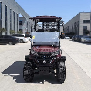 Customized Off Road Electric Golf Cart 4 Seater Utility Golf Buggy for Farm and Tourist Attractions - Product Image 3