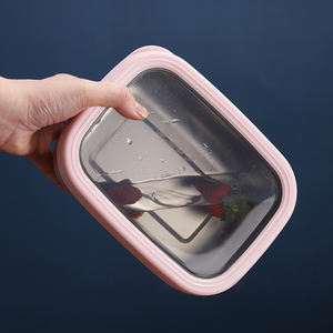 Atacado Homio Tedemei 2.1L Portátil À Prova de Vazamento Antiderrapante Skid-resistência Seal Lid Lunch Box Inner Aço Inoxidável Food Container - Product Image 1