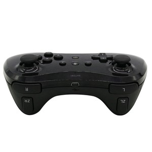 Controller di Gioco Wireless a Forma di Corno Classico con Vibrazione per <span class=keywords><strong>Wii</strong></span> U Modello 010001022GH-Nero - Product Image 4