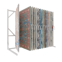 Tapis à ailes rotatives personnalisé, cadre métallique de 150 cm, en tissu, couverture en caoutchouc, présentoir pour tapisserie, pour salon